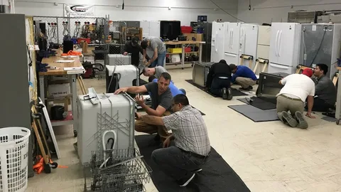 فريق صيانة الأجهزة المنزلية